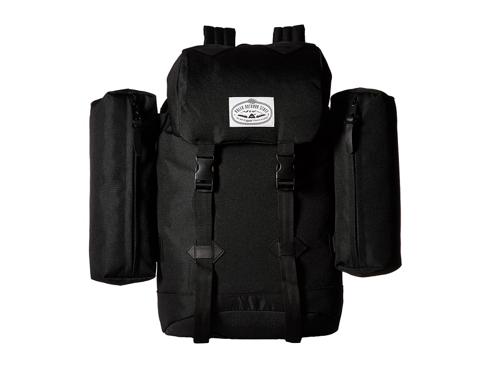 Poler - Classic Rucksack Backpack (Black) Backpack Bags
