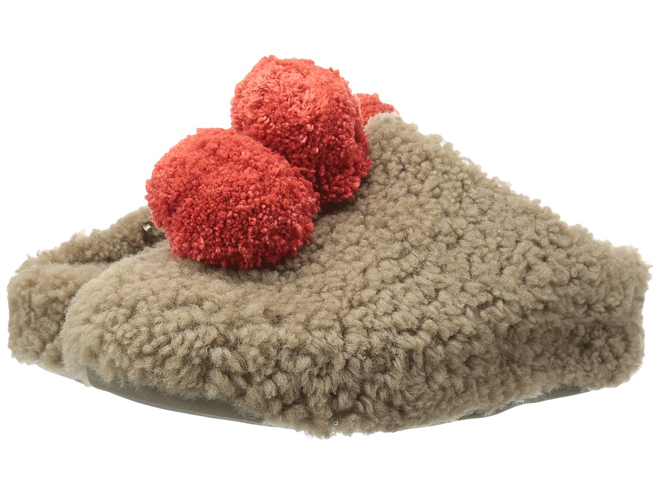 FitFlop House with Pom Poms (Timberwolf) Women