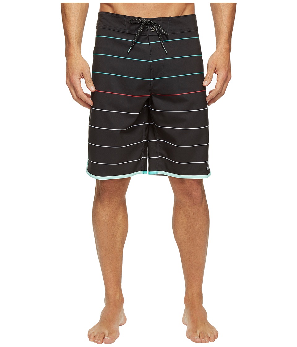 Billabong 73 X Stripe Boardshorts (Black) Men