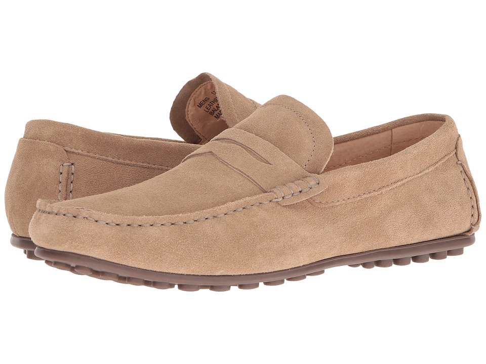 Florsheim Denison Penny Driver (Sand Suede) Men