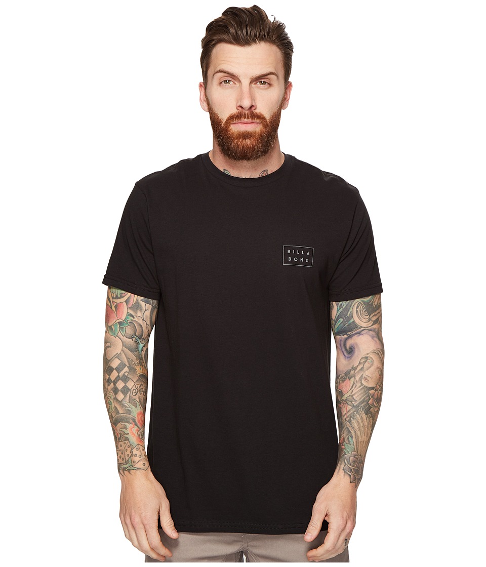 Billabong Die Cut Printed T-Shirt (Black) Men