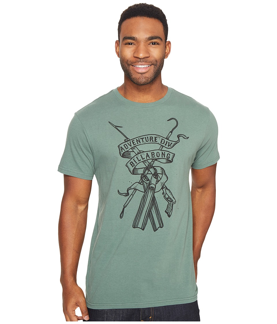 Billabong Diver Printed T-Shirt (Forest) Men