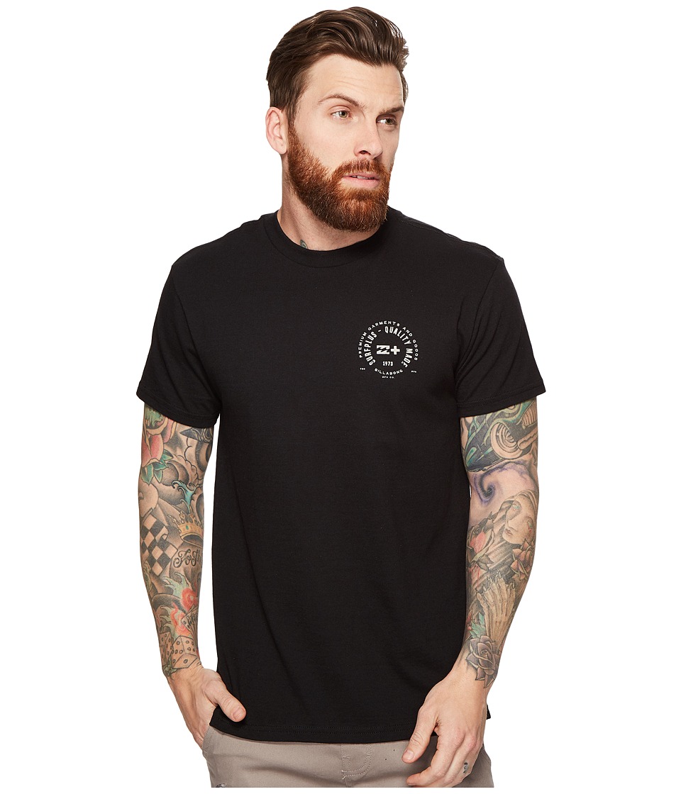 Billabong Impression Printed T-Shirt (Black) Men