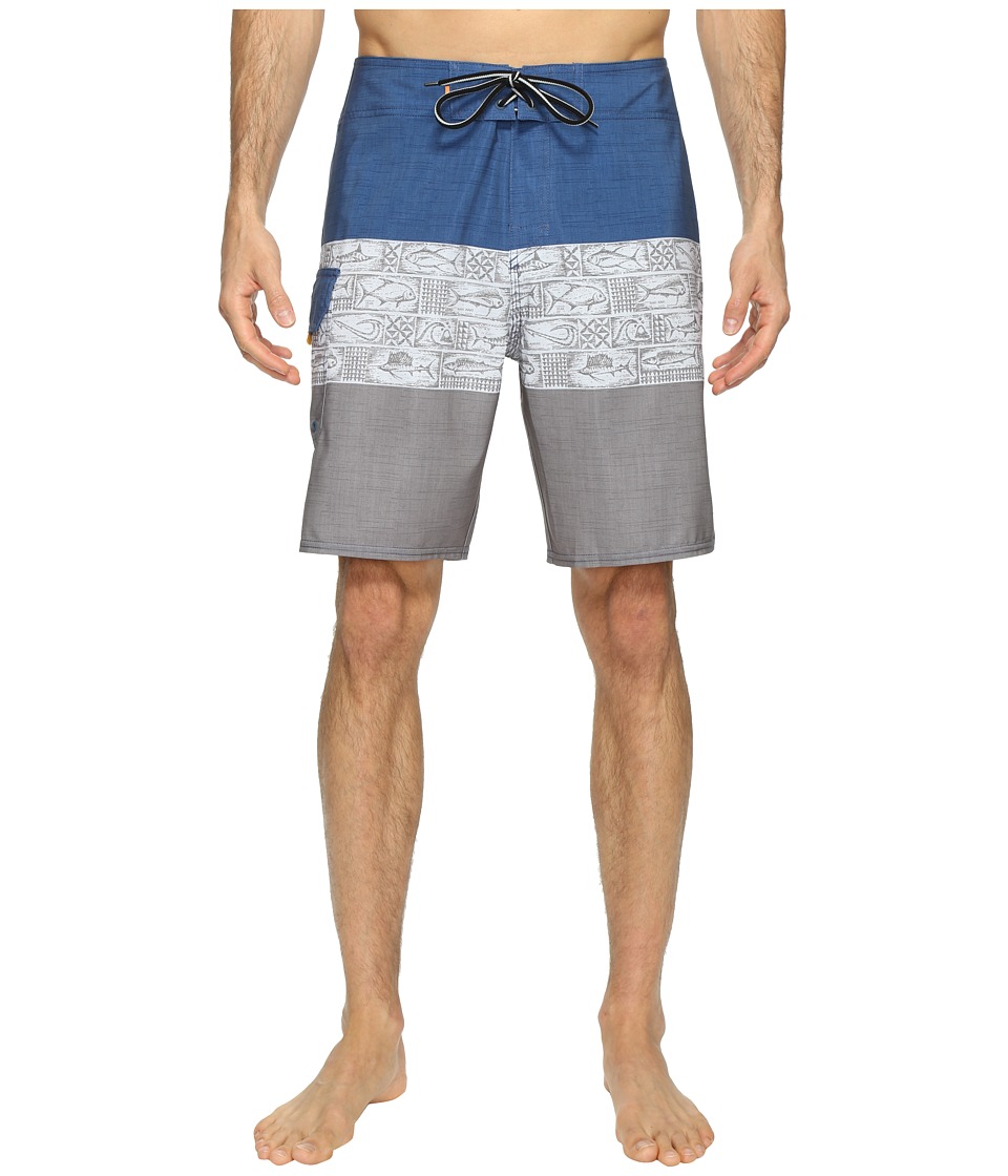 Quiksilver Waterman Fairway Tri Block Boardshorts (Castlerock) Men