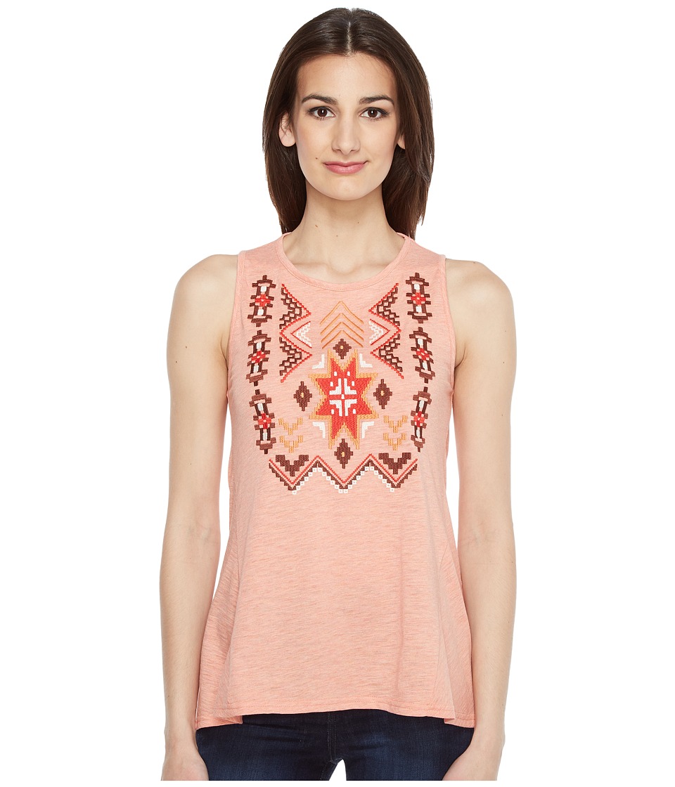 Roper 0891 Heather Jersey Tank Top (Red) Women