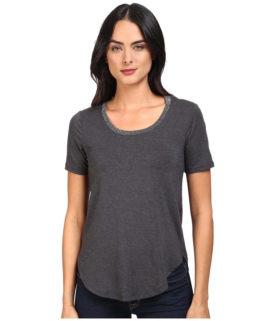 Splendid Sparkle Tee (Charcoal) Women