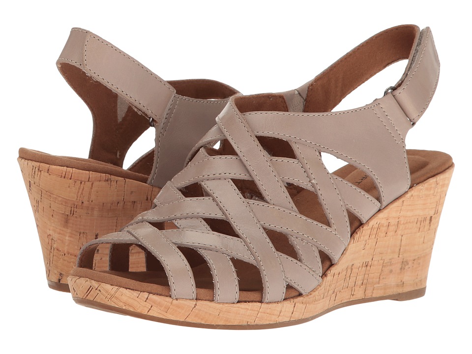 Rockport Briah Woven (Taupe Nubuck) Women