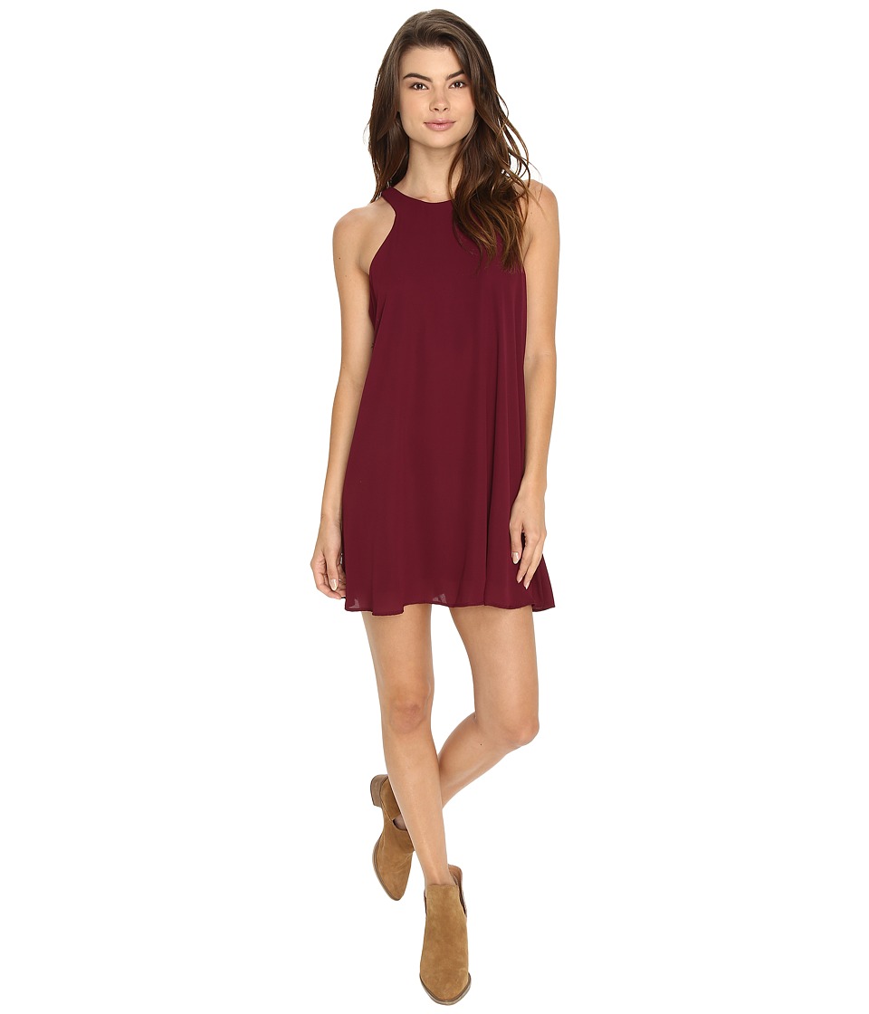 Lucy Love Charlie Dress (Merlot) Women