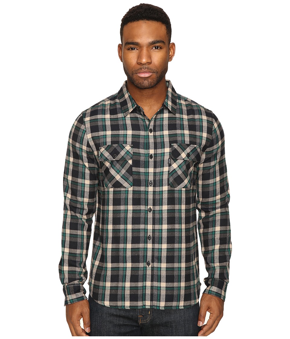 HUF Taylor Flannel Shirt (Green) Men