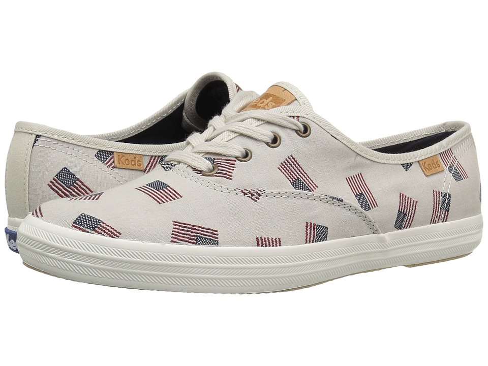 Keds Champ Flag Jacquard (Cream) Women