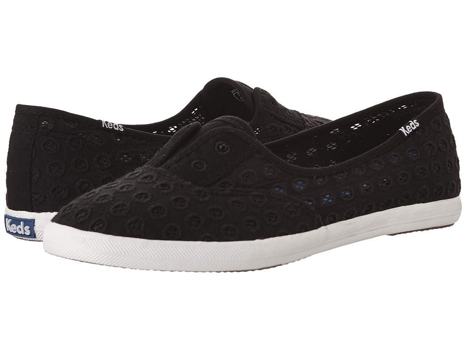 Keds Chillax Mini Eyelet (Black) Women