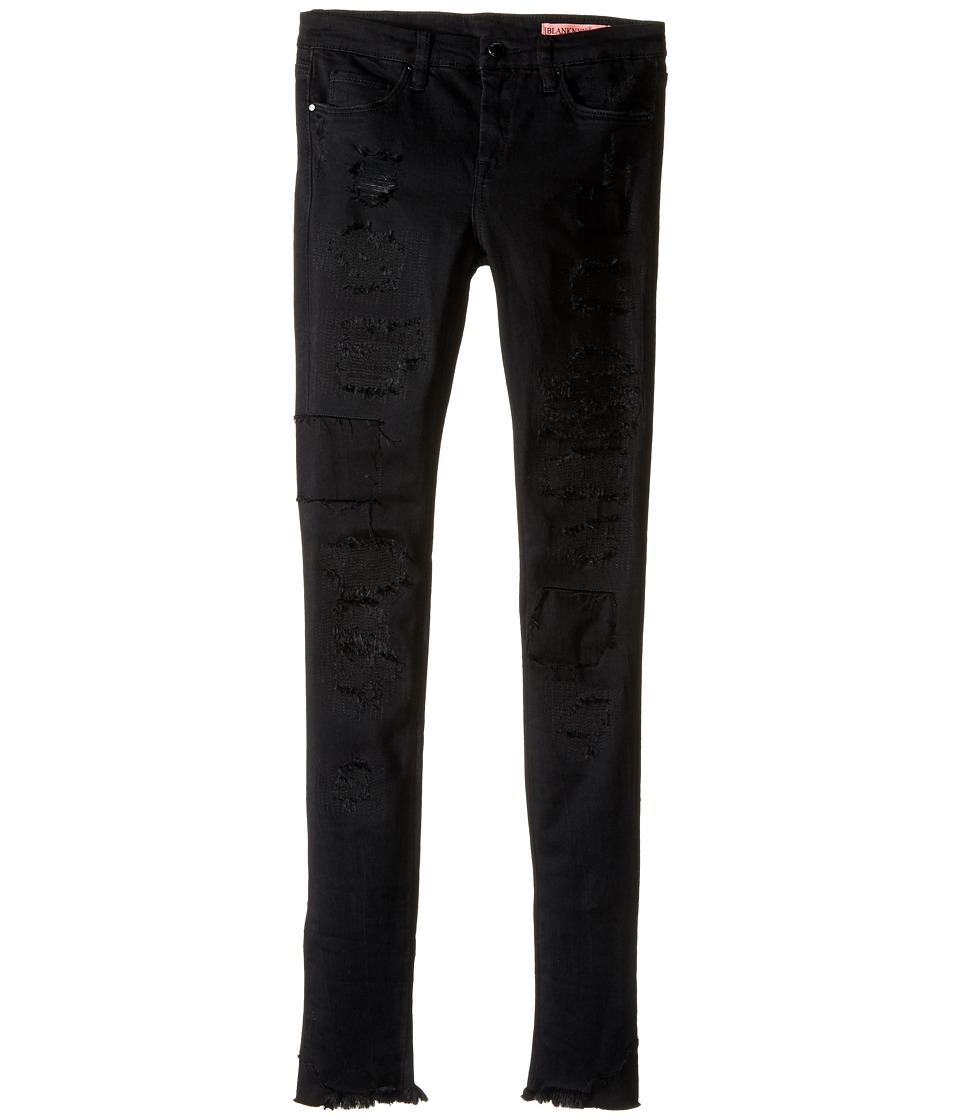 Blank NYC Kids Black Distressed Jeans in The Life (Big Kids) (The Life) Girl