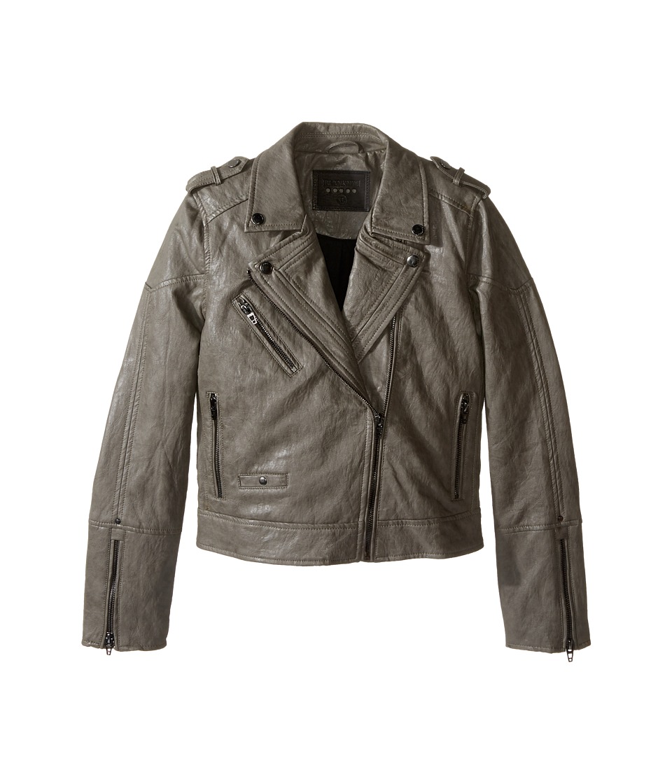Blank NYC Kids Vegan Leather Moto Jacket (Big Kids) (Last Minute) Girl