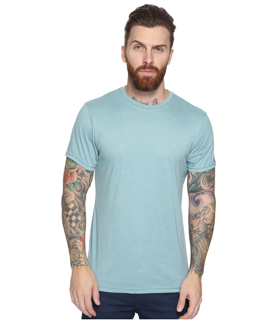 Volcom Heather Solid T-Shirt (Sea Blue Heather) Men
