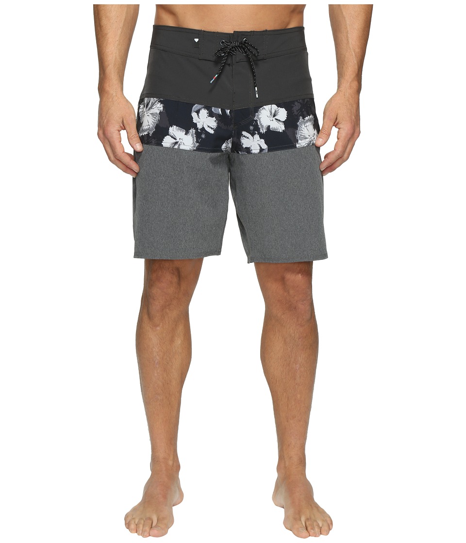 Quiksilver Panel Blocked Vee 19 Boardshorts (Tarmac) Men