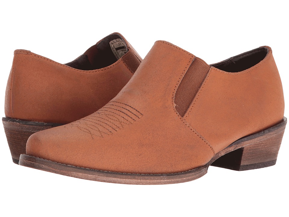 Roper Shoe Boot (Amber Crazy Horse) Cowboy Boots