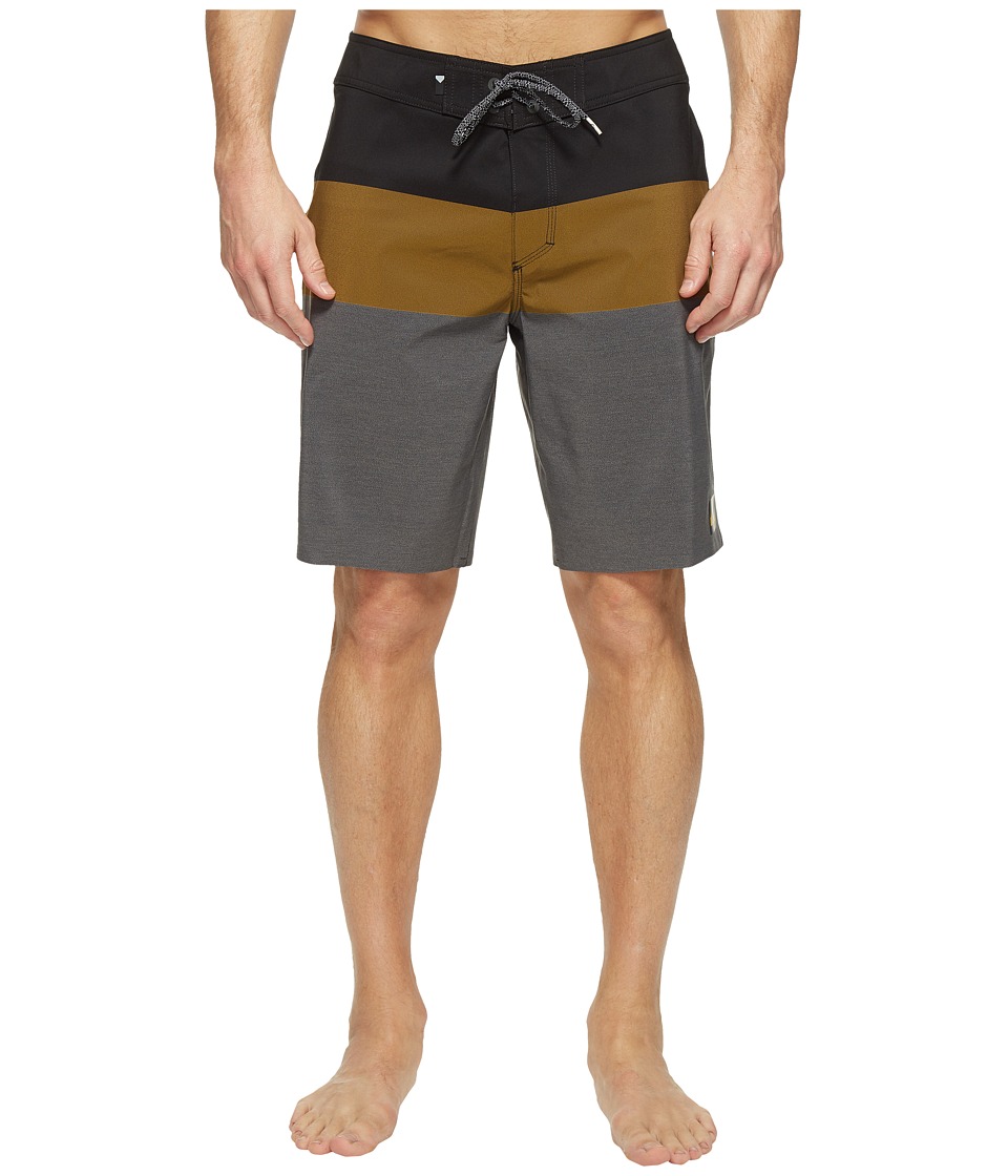 Quiksilver Highline Blocked Vee 20 Boardshorts (Black) Men