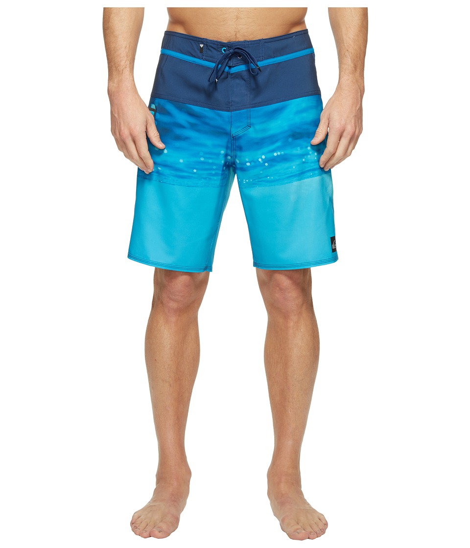 Quiksilver Hold Down Vee 19 Boardshorts (Estate Blue) Men