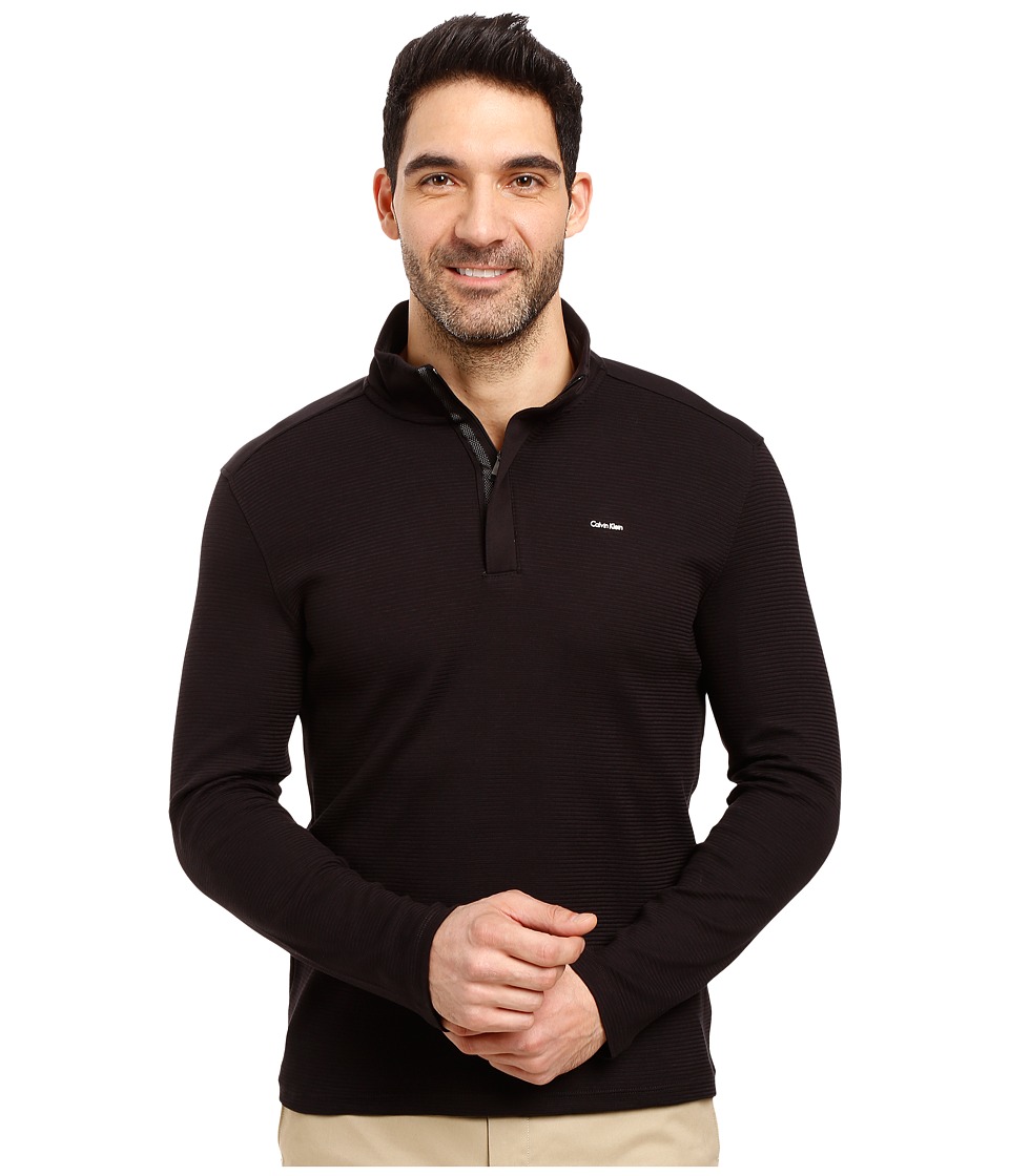 UPC 797762733689 product image for Calvin Klein - Long Sleeve Solid SZ Mock Neck (Black) Men's Clothing | upcitemdb.com