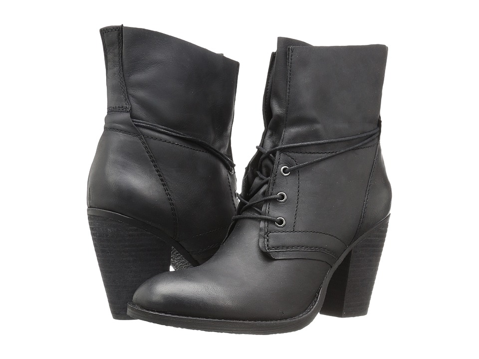 Steve Madden - Ravina (Black Leather) Women
