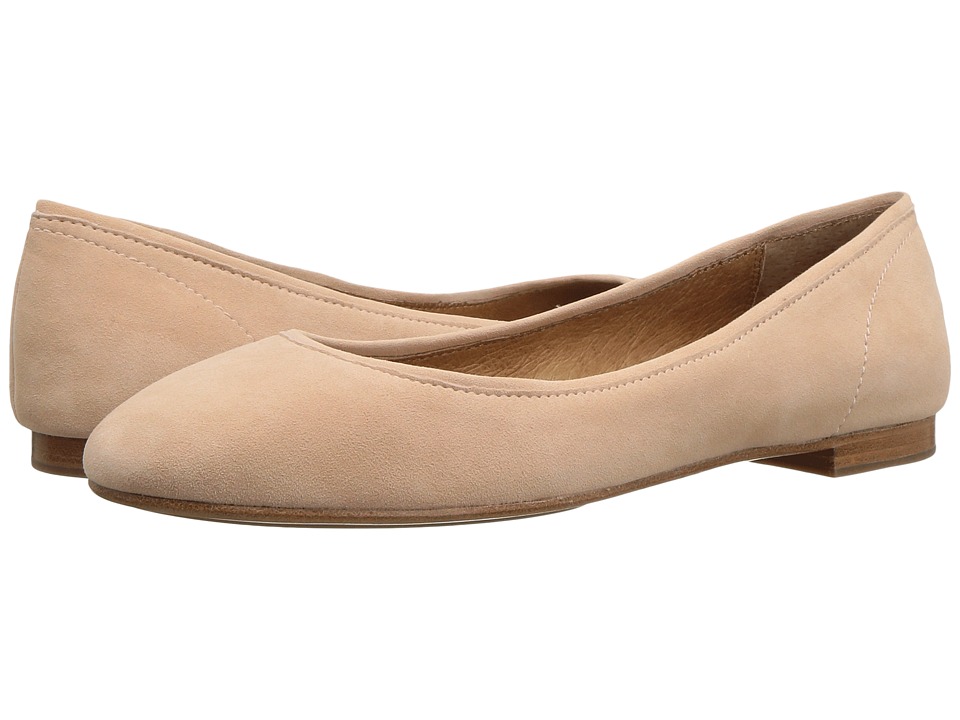 Frye Gloria Ballet (Blush Suede) Women