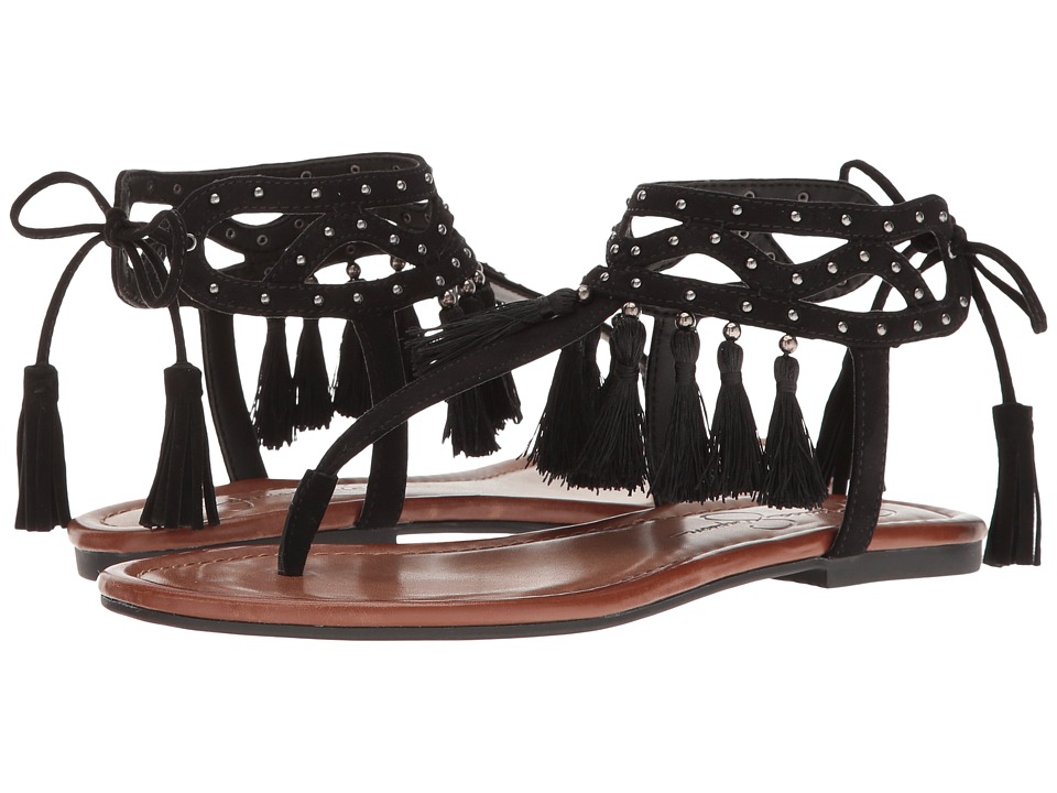 Jessica Simpson Kamel (Black Microsuede) Women