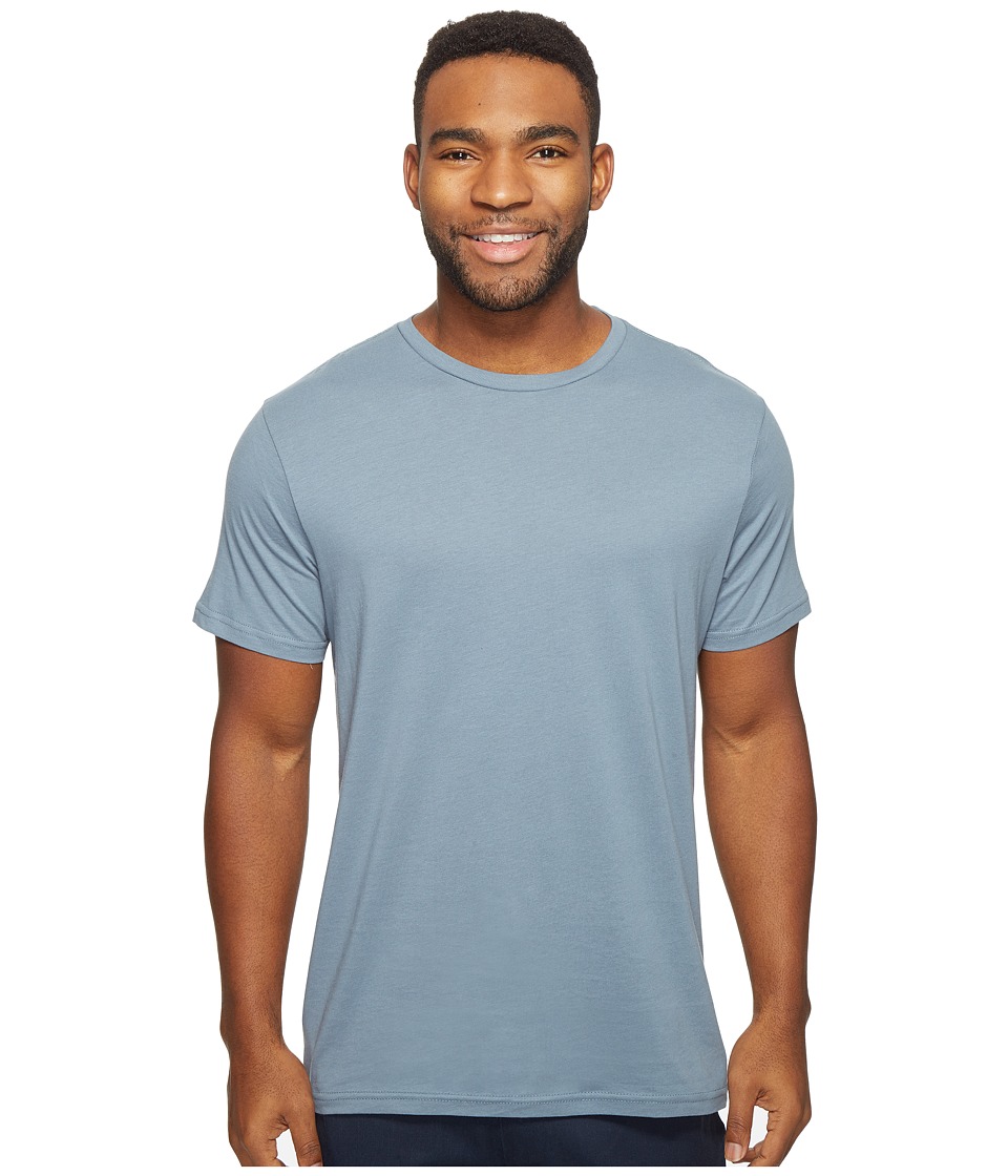 Volcom Solid Short Sleeve T-Shirt (Ash Blue) Men
