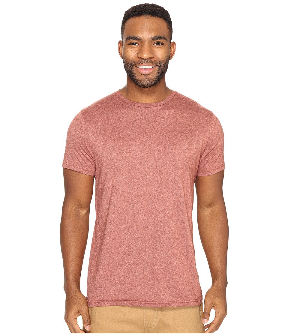 Volcom Heather Solid T-Shirt (Dark Clay) Men