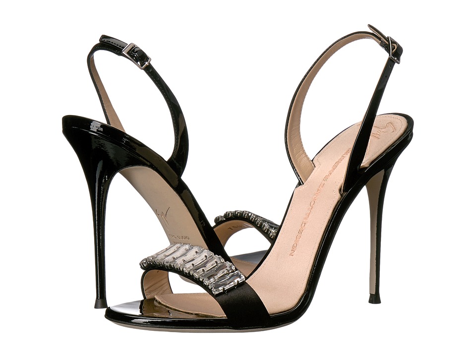 Giuseppe Zanotti E70094 (Raso Nero) Women
