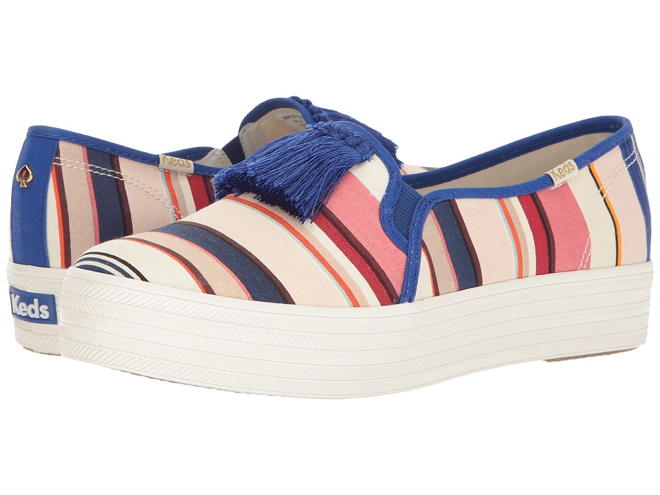 Kate Spade New York Decker Too (Multicolor Berber Stripe Canvas) Women