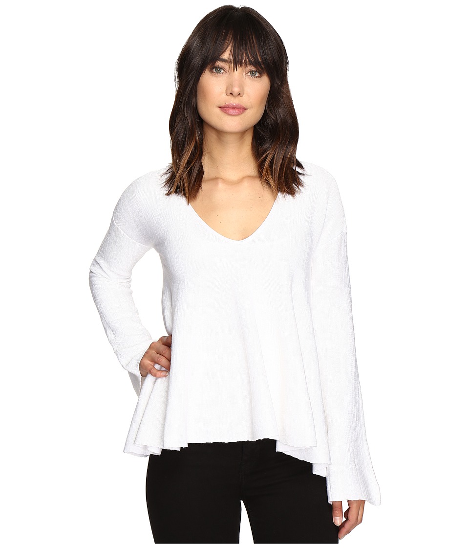 Free People Sundae Pullover Sweater (White) Women