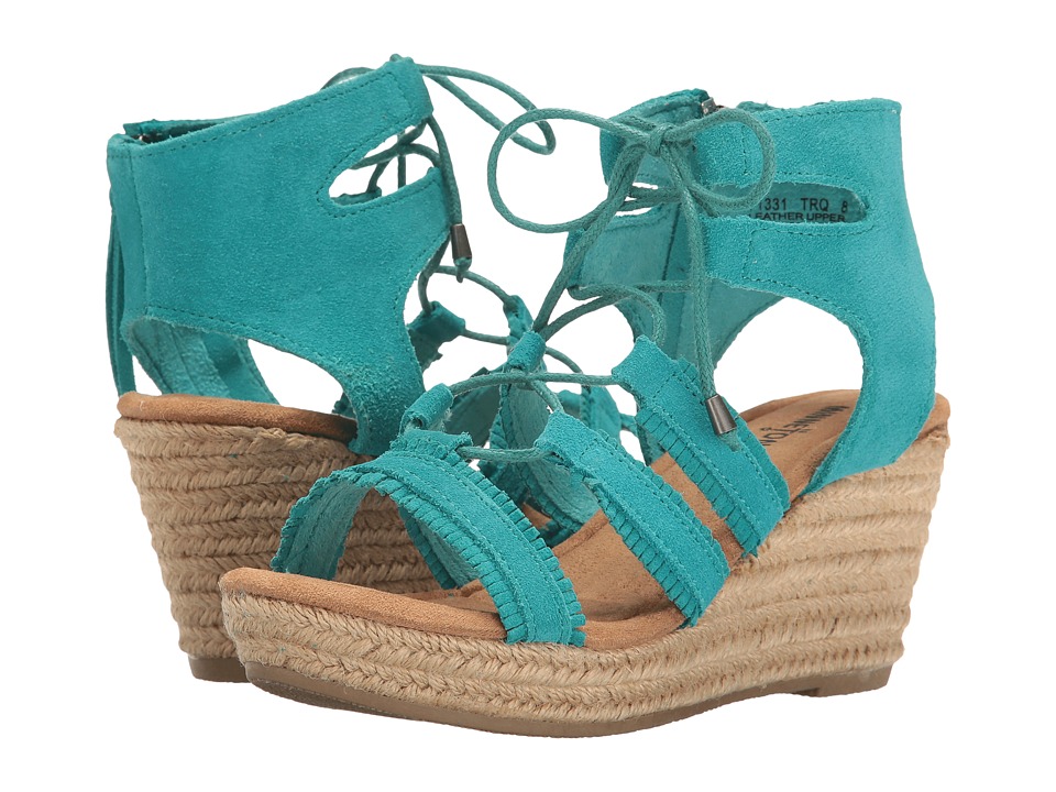 Minnetonka Leighton (Turquoise Suede) Women