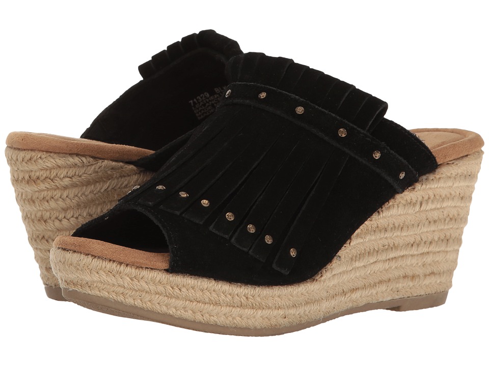Minnetonka Quinn (Black Suede) Women