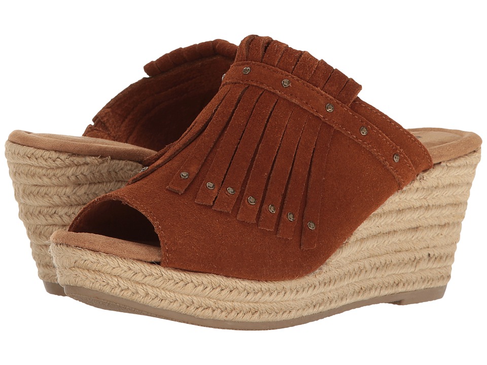 Minnetonka Quinn (Brown Suede) Women