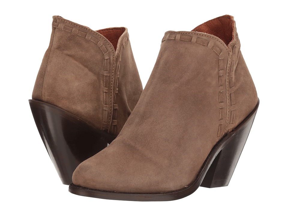 Dan Post Marlena (Olive Nubuck Fashion Round) Cowboy Boots
