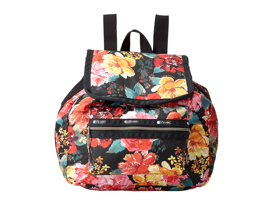 LeSportsac - Mini Voyager (Romantics Black) Handbags