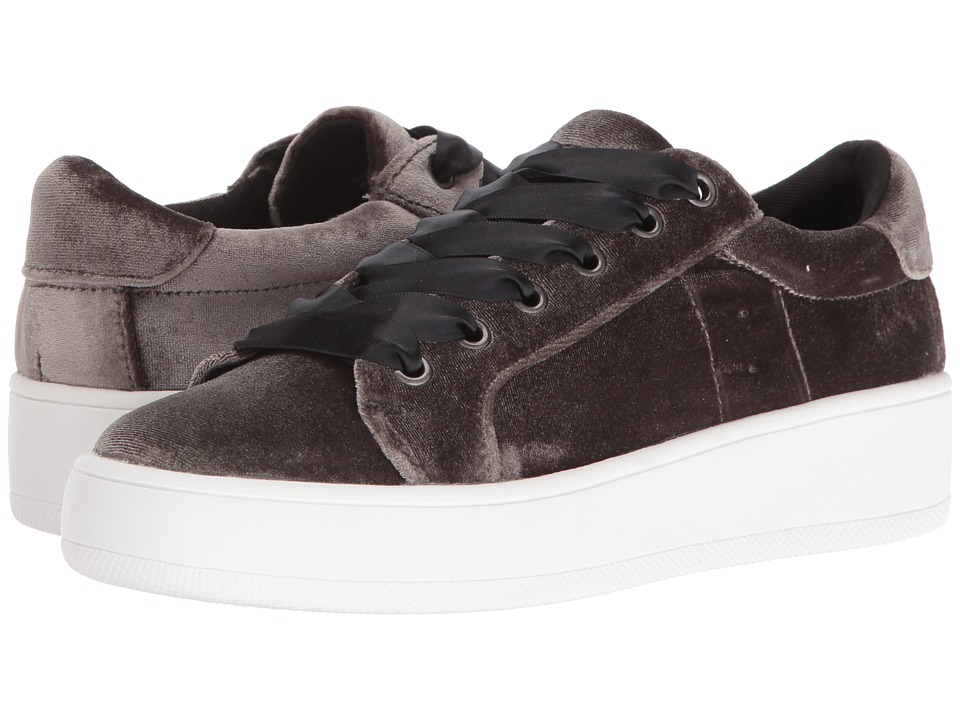 Steve Madden Bertie-V (Taupe Velet) Women