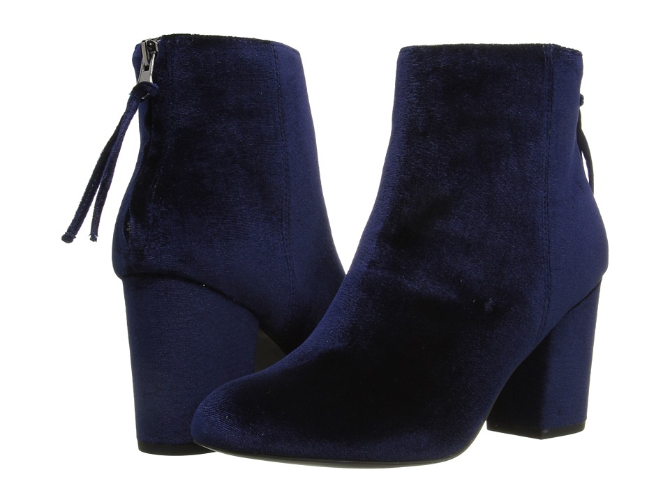 Steve Madden Cynthiav (Navy Velvet) Women