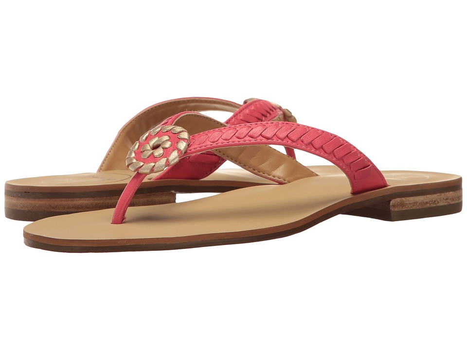 Jack Rogers Ali (Bright Pink/Gold) Women