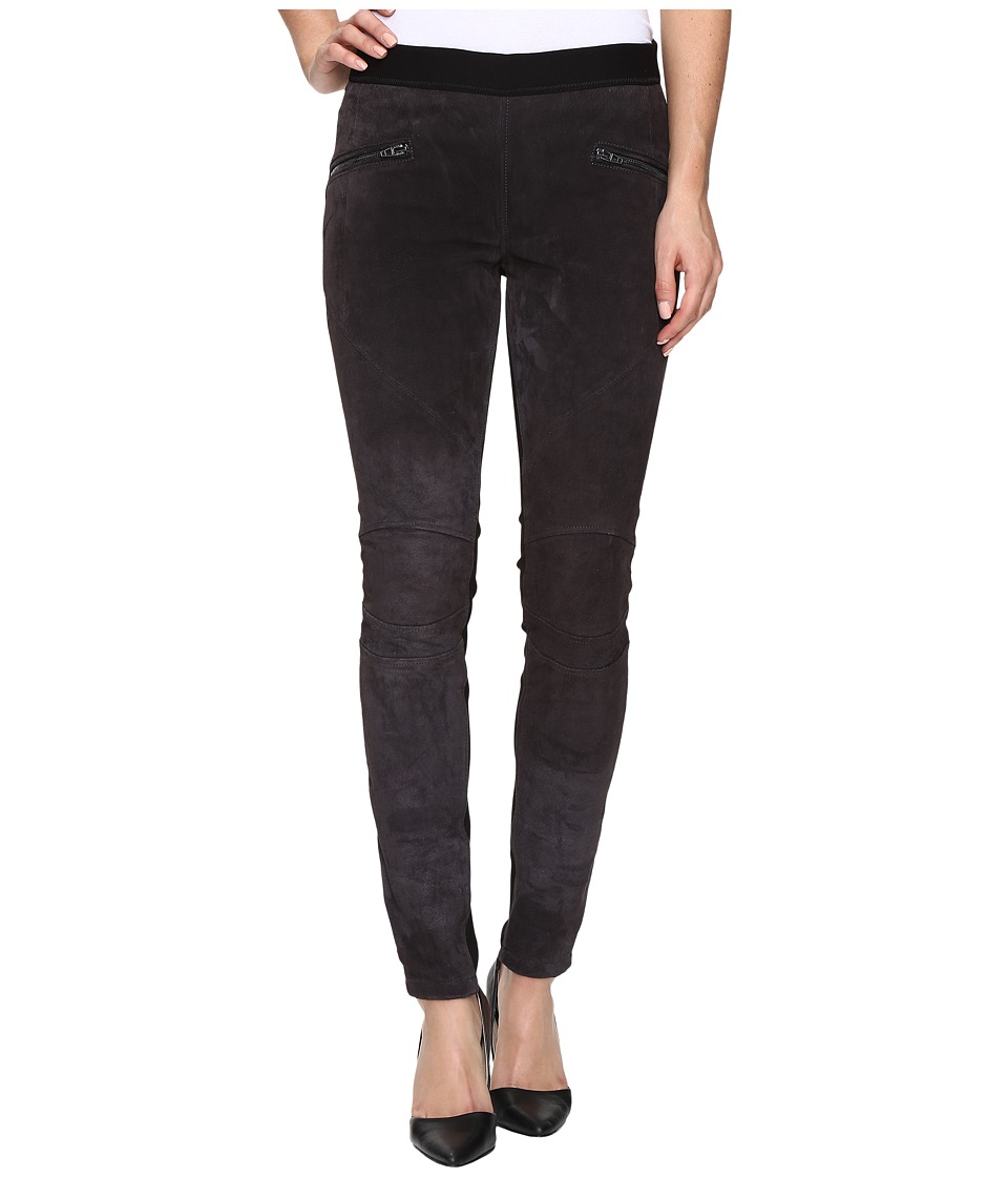 Blank NYC Pull-On Suede Grey Skinny in Highs/Lows (Highs/Lows) Women