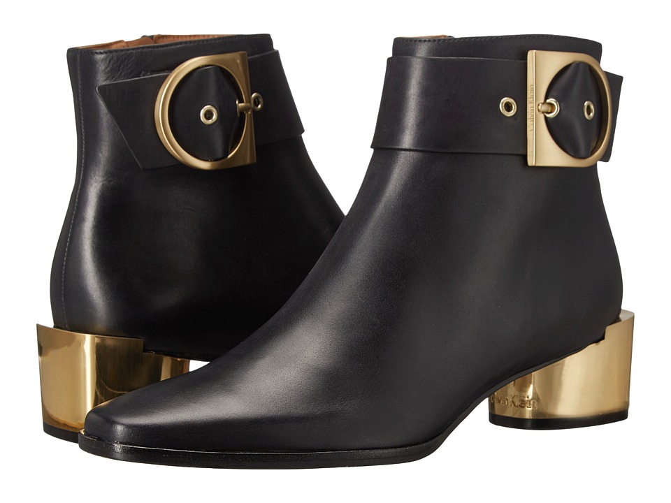 Calvin Klein Andrina (Black Leather) Women