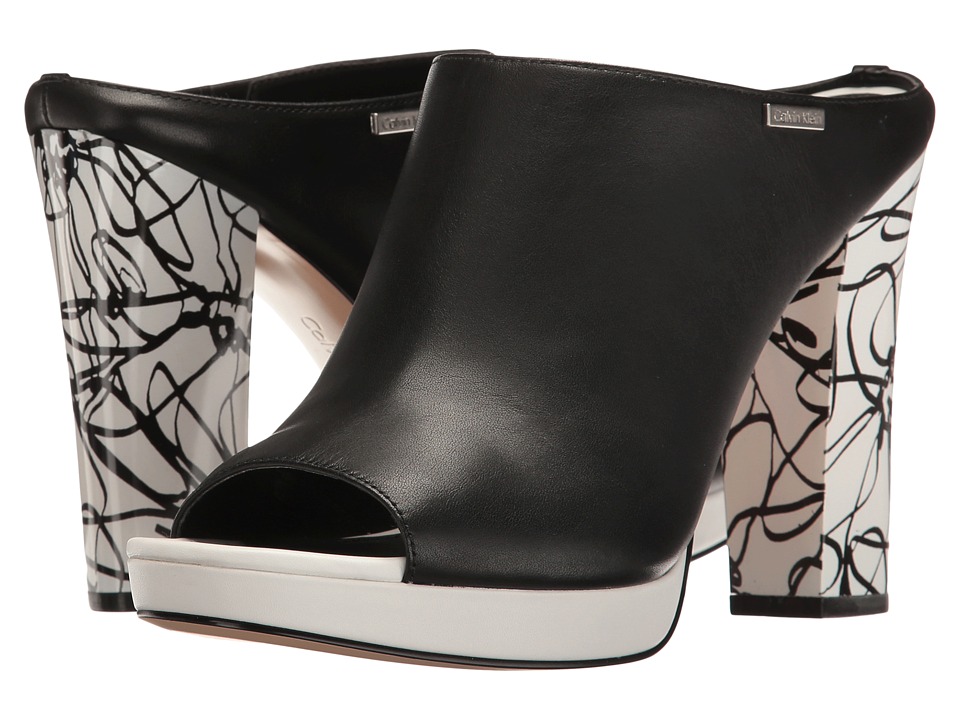 Calvin Klein Beitris (Black Leather) Women