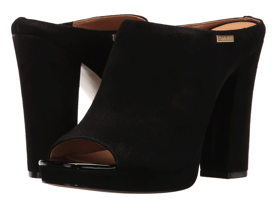 Calvin Klein Beitris (Black Suede) Women