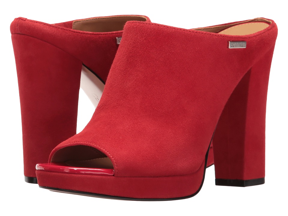 Calvin Klein Beitris (Lipstick Red Suede) Women