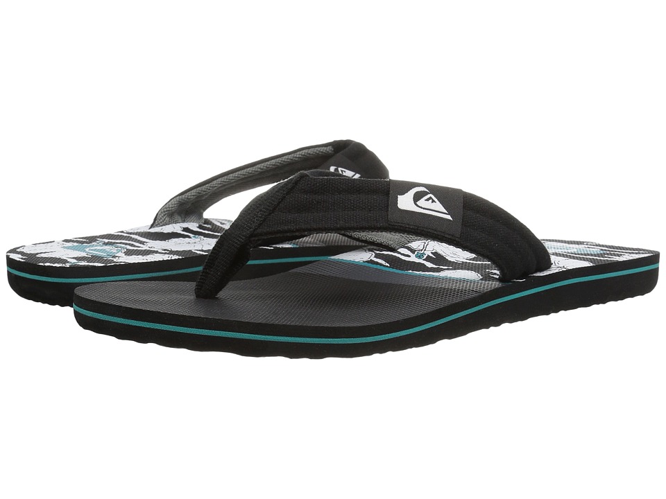 Quiksilver - Molokai Layback (Black/Grey/Green) Men