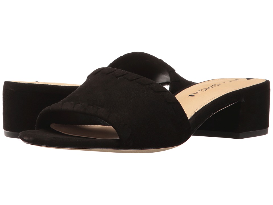 Via Spiga Gwendolyn (Black Suede) Women