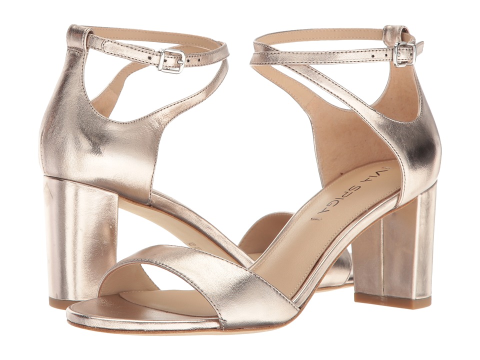 Via Spiga Wendi (Rose Gold Leather) High Heels