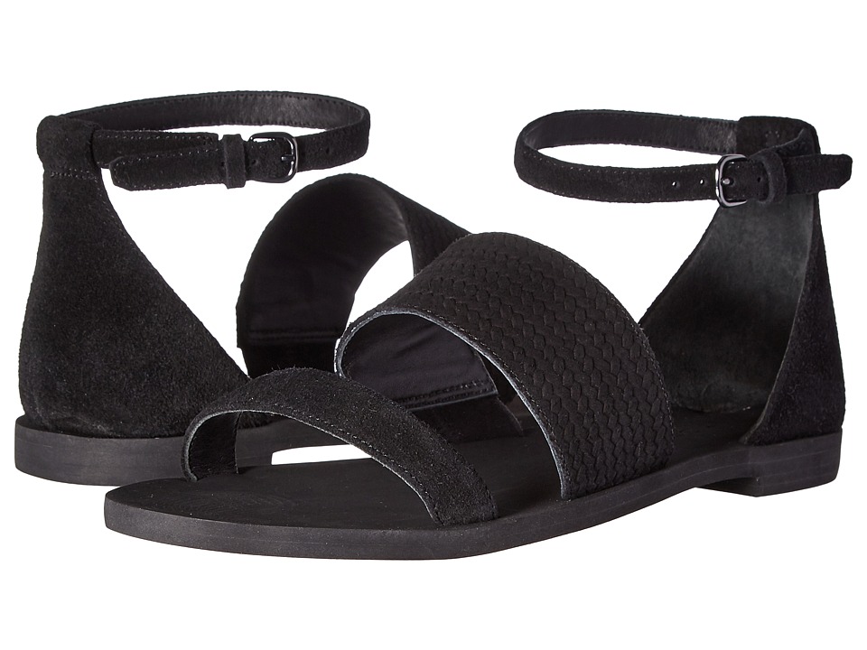 Via Spiga Parker (Black/Black Suede) Women
