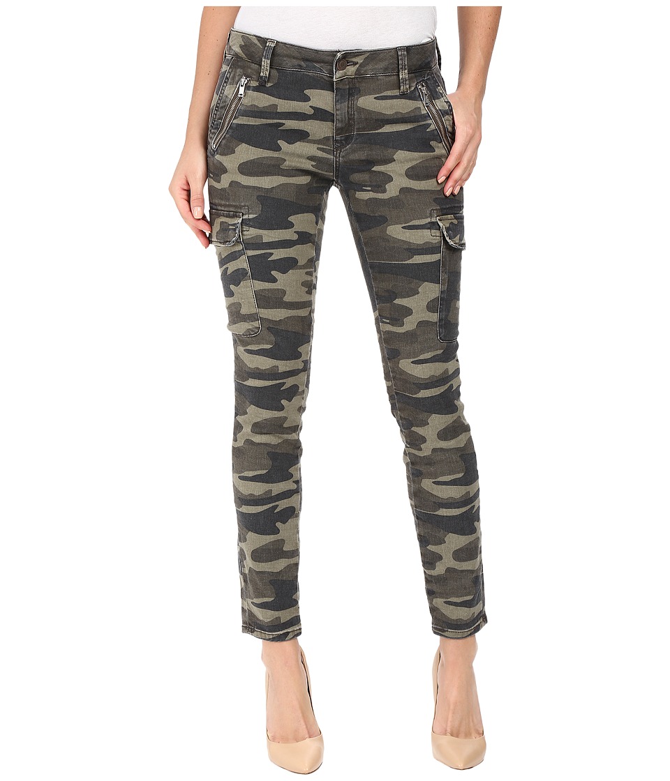 Mavi Jeans Juliette Skinny Cargo in Military Camouflage (Military Camouflage) Women