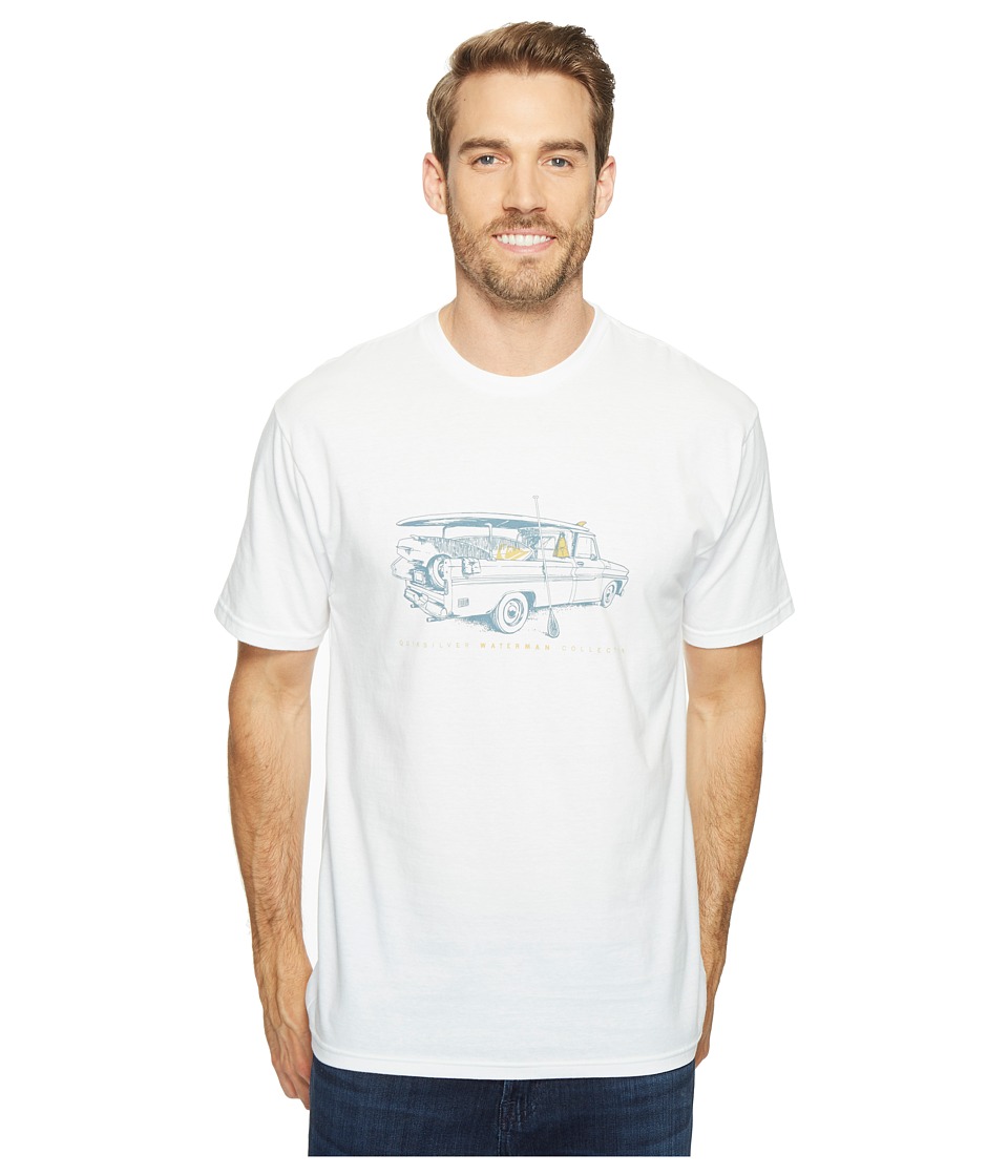 Quiksilver Waterman Cruiser Tee Shirt (White) Men